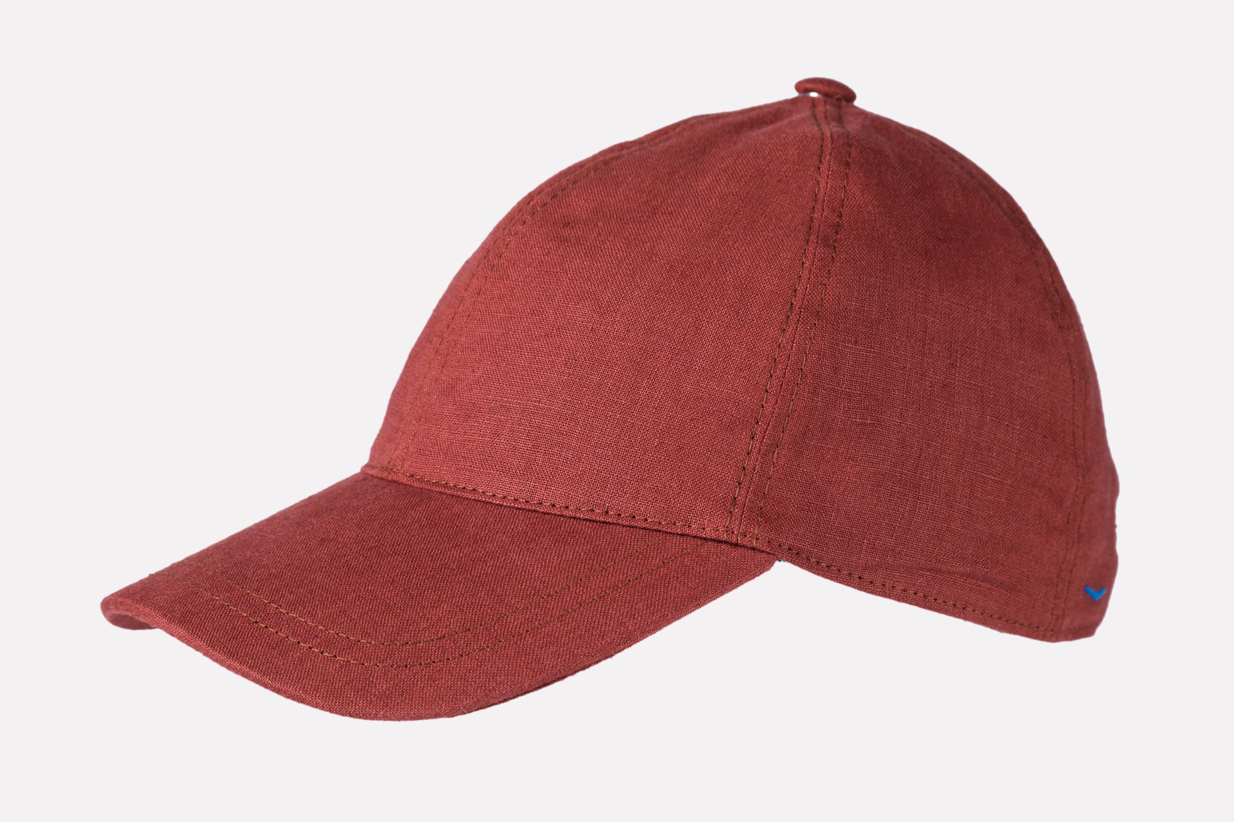 linen baseball cap