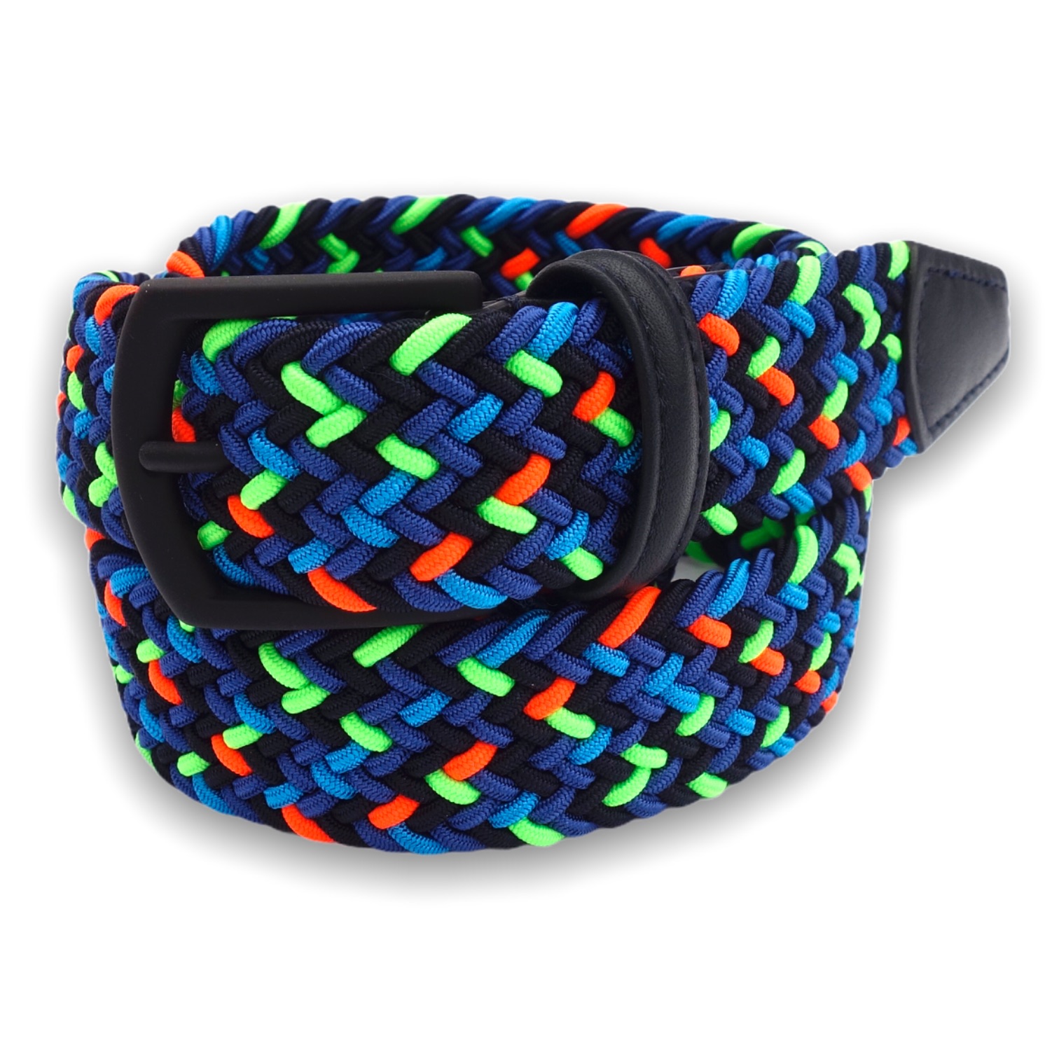 Anderson's light blue braided elastic belt - Floccari Store