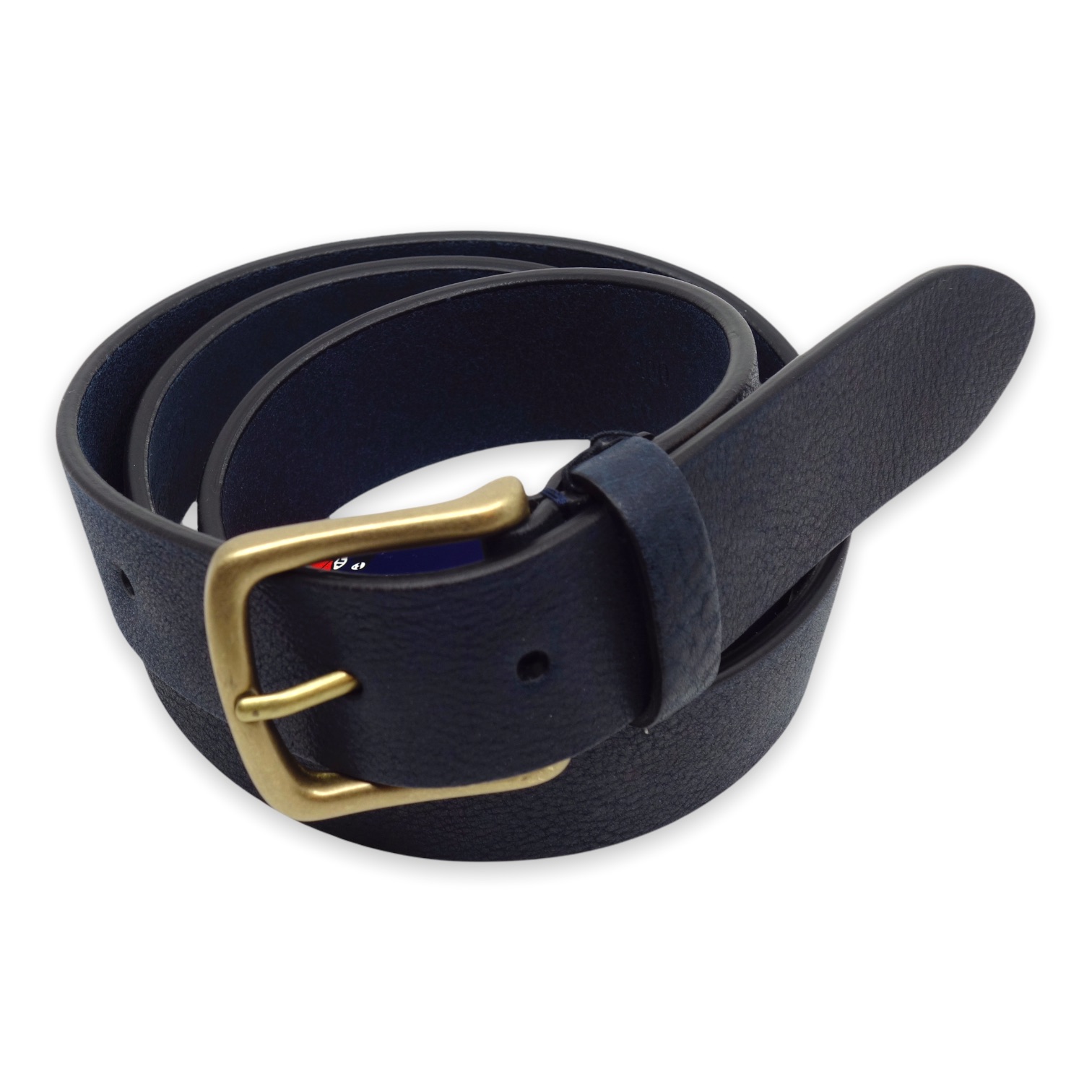 Anderson's Leather 3.5cm Woven Belt - Black