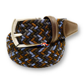 Anderson's black braided elastic belt - Floccari Store